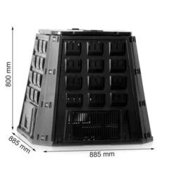 Compostvat Zwart 420 Liter -Gardena Winkel compostvat zwart 400 liter 1504766156 1 600