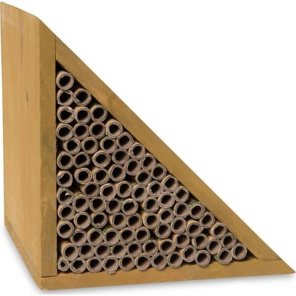 Insectenhotel BEE BAR Voor Vegtrug Naturel 5 Insectenhotel BEE BAR Voor Vegtrug Naturel - Afbeelding 5