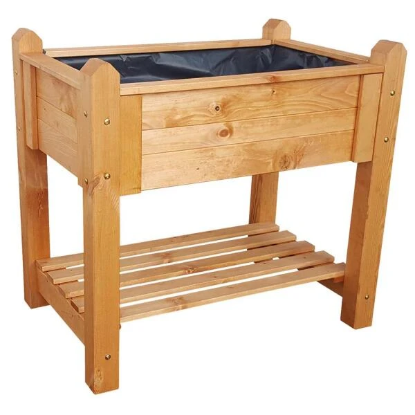 Kruidenbak Verhoogd Honingbruin - 90 × 60 × 84,5 Cm 1 Kruidenbak Verhoogd Honingbruin - 90 × 60 × 84,5 Cm