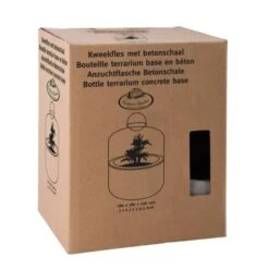 ESSCHERT DESIGN Kweekstolp Glas Op Betonbasis -Gardena Winkel kweekstolp glas op betonbasis 1628768575 1 600