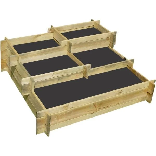 Moestuinbak Angelic Trapvorm - 187 Liter 2 Moestuinbak Angelic Trapvorm - 187 Liter - Afbeelding 2