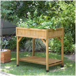Vegtrug Kruidentafel 58 × 78 × 80 Cm - Naturel 6 Vegtrug Kruidentafel 58 × 78 × 80 Cm - Naturel -Gardena Winkel plantentafel kruidentafel 1540759277 1 600