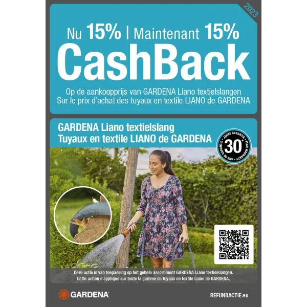 Textielslang GARDENA Liano 15 M 3 Textielslang GARDENA Liano 15 M - Afbeelding 3