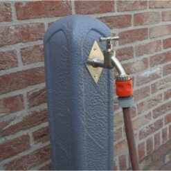 Waterzuil Met Kraan En Aansluiting - Grijs -Gardena Winkel tuinpaal met waterkraan 1498043411 1 600