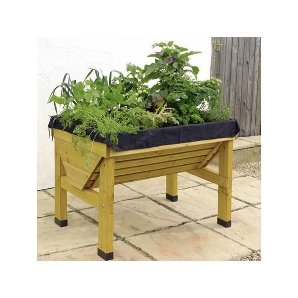 Vegtrug Verhoogde Kweektafel - 1 × 0,8 × 0,8 M 3 Vegtrug Verhoogde Kweektafel - 1 × 0,8 × 0,8 M - Afbeelding 3